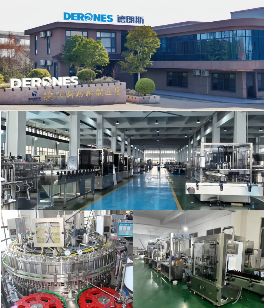 Derones automatic packaging and filling machine