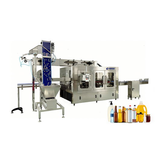 Beverage filling and capping machine, automatic liquid bottling equipment for drink production line