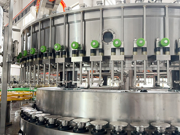Beverage filling and capping machine, automatic liquid bottling equipment for drink production line