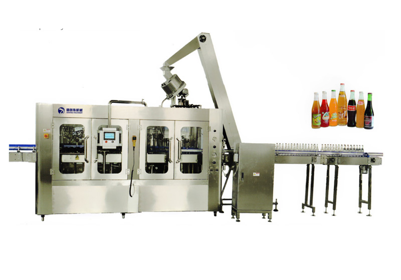 Beverage filling and capping machine, automatic liquid bottling equipment for drink production line