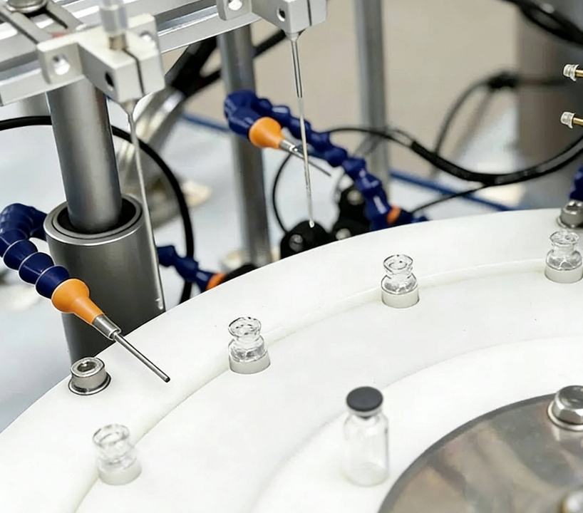 essential oils, oral liquids, viscous liquids, or regular liquids filling machine