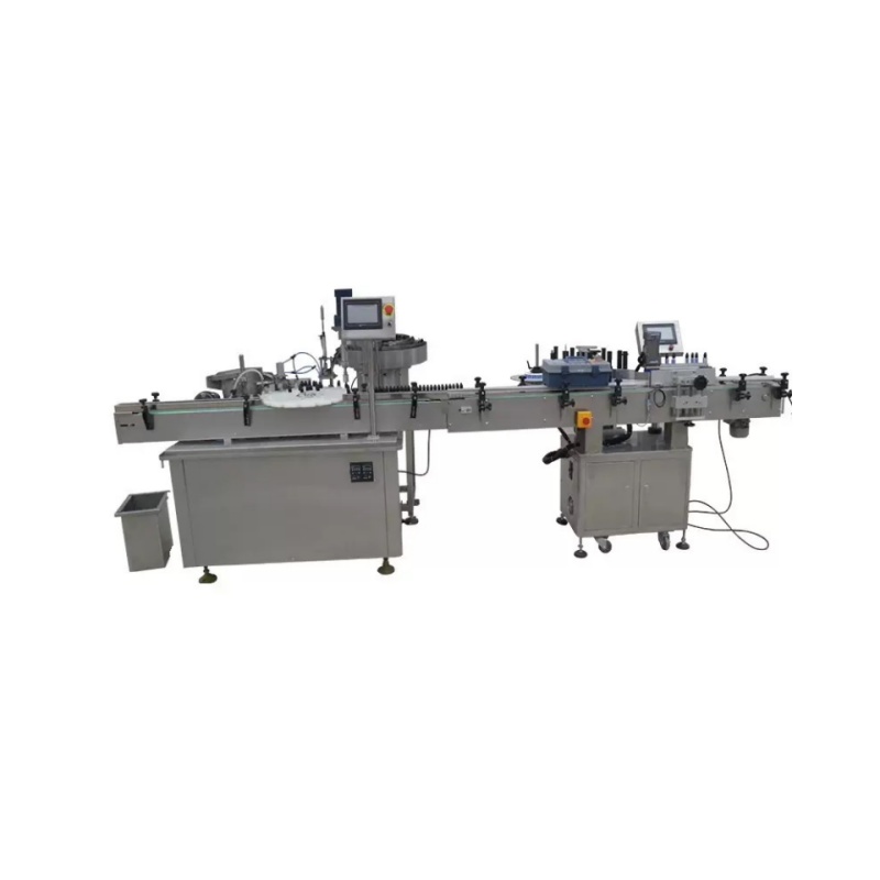 double-head eye drop filling capping equipment