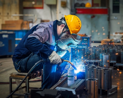 Derones automatic packaging and filling machine welding work