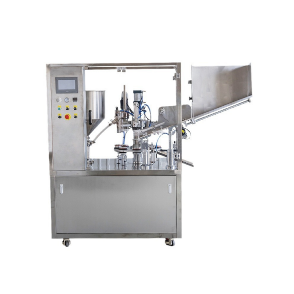 plastic tube filling and sealing machine
