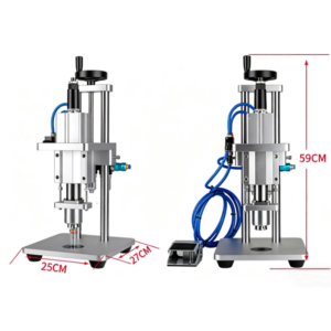 pneumatic vial bottle crimping machine