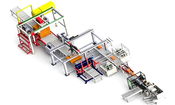 automatic carton packaging line